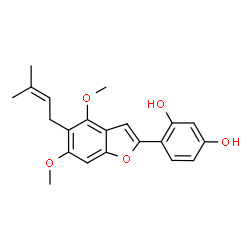 ChemSpider 2D Image | gancaonin I | C21H22O5