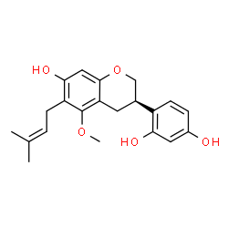 ChemSpider 2D Image | Glyasperin C | C21H24O5