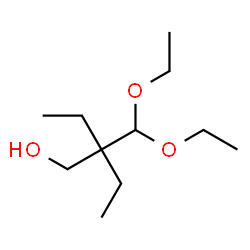 ChemSpider 2D Image | 2-(Diethoxymethyl)-2-ethyl-1-butanol | C11H24O3