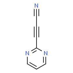 ChemSpider 2D Image | 3-(2-Pyrimidinyl)-2-propynenitrile | C7H3N3