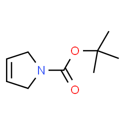 ChemSpider 2D Image | N-Boc-2,5-dihydro-1H-pyrrole | C9H15NO2