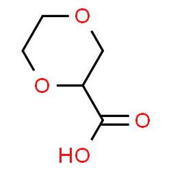 ChemSpider 2D Image | 1,4-Dioxane-2-carboxylic acid | C5H8O4