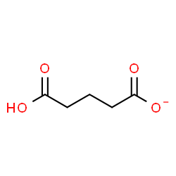 ChemSpider 2D Image | 4-Carboxybutanoate | C5H7O4