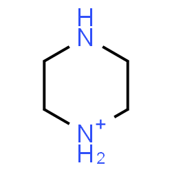 ChemSpider 2D Image | Piperazin-1-ium | C4H11N2