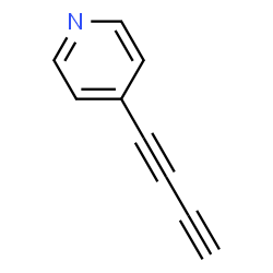 ChemSpider 2D Image | 4-(1,3-Butadiyn-1-yl)pyridine | C9H5N
