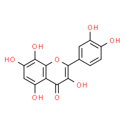 ChemSpider 2D Image | Gossypetin | C15H10O8