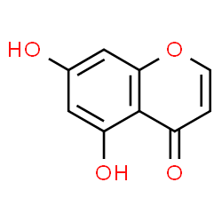 ChemSpider 2D Image | 5,7-Dihydroxychromone | C9H6O4