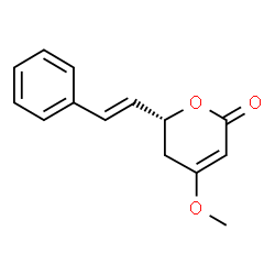 ChemSpider 2D Image | (R)-(+)-Kavain | C14H14O3