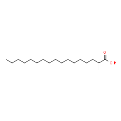 ChemSpider 2D Image | 2-Methylheptadecanoic acid | C18H36O2