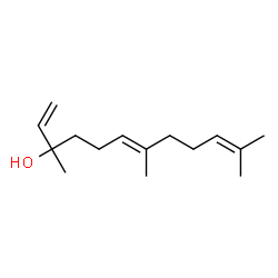 ChemSpider 2D Image | (.+/-.)-trans-Nerolidol | C15H26O