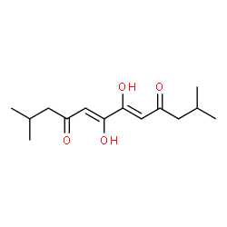 ChemSpider 2D Image | (5Z,7Z)-6,7-Dihydroxy-2,11-dimethyl-5,7-dodecadiene-4,9-dione | C14H22O4