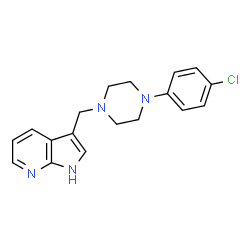 ChemSpider 2D Image | L745870 | C18H19ClN4
