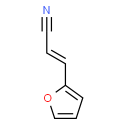 ChemSpider 2D Image | 2-Furanacrylonitrile | C7H5NO