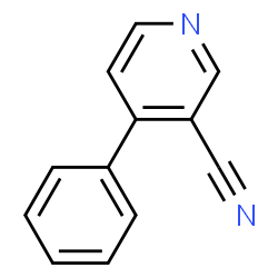 ChemSpider 2D Image | 4-Phenylnicotinonitrile | C12H8N2