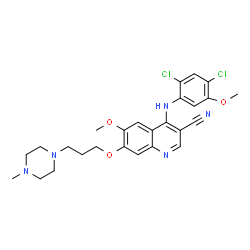ChemSpider 2D Image | Bosutinib | C26H29Cl2N5O3