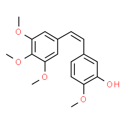 ChemSpider 2D Image | Combretastatin A-4 | C18H20O5