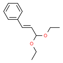 ChemSpider 2D Image | Cinnamaldehyde, diethyl acetal | C13H18O2