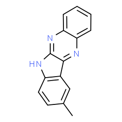 ChemSpider 2D Image | 9-Methyl-6H-indolo[2,3-b]quinoxaline | C15H11N3