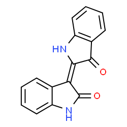 ChemSpider 2D Image | (3E)-Indirubin | C16H10N2O2