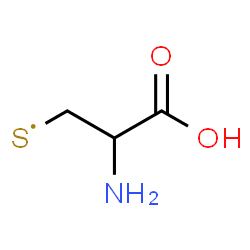 ChemSpider 2D Image | (2-Amino-2-carboxyethyl)sulfanyl | C3H6NO2S