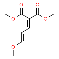 ChemSpider 2D Image | Dimethyl 2-[(2E)-3-methoxy-2-propenylidene]malonate | C9H12O5