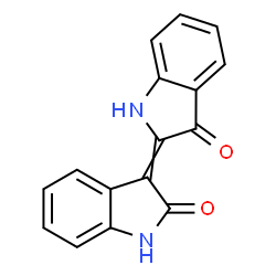ChemSpider 2D Image | Indirubin | C16H10N2O2