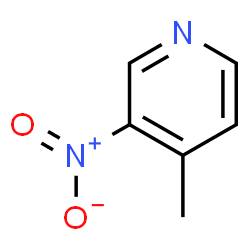 ChemSpider 2D Image | 4-Methyl-3-nitropyridine | C6H6N2O2
