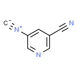 ChemSpider 2D Image | 5-Isocyanonicotinonitrile | C7H3N3