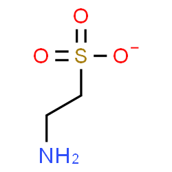 ChemSpider 2D Image | 2-Aminoethylsulfonate | C2H6NO3S