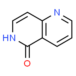 ChemSpider 2D Image | 1,6-naphthyridin-5-ol | C8H6N2O