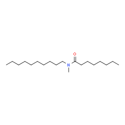 ChemSpider 2D Image | N-Decyl-N-methyloctanamide | C19H39NO