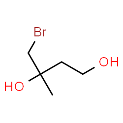 ChemSpider 2D Image | 4-Bromo-3-methyl-1,3-butanediol  | C5H11BrO2