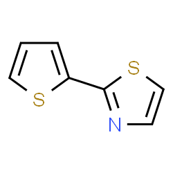 ChemSpider 2D Image | 2-(2-Thienyl)thiazole | C7H5NS2