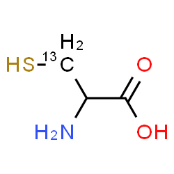 ChemSpider 2D Image | (3-~13~C)Cysteine | C213CH7NO2S