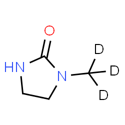 ChemSpider 2D Image | 1-(~2~H_3_)Methyl-2-imidazolidinone | C4H5D3N2O