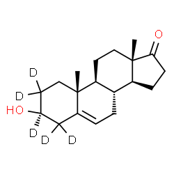 ChemSpider 2D Image | DHEAS-D5 (2,2,3,4,4-D5) | C19H23D5O2