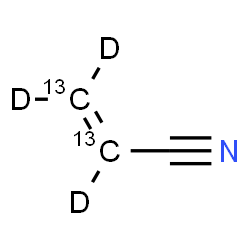 ChemSpider 2D Image | (2,3-~13~C_2_,~2~H_3_)-2-Propenenitrile | C13C2D3N