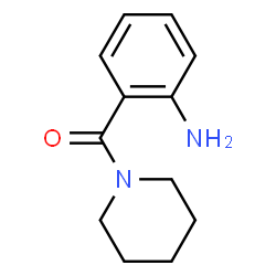 ChemSpider 2D Image | 1-(2-Aminobenzoyl)piperidine | C12H16N2O