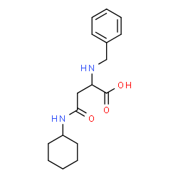 ChemSpider 2D Image | N~2~-Benzyl-N-cyclohexylasparagine | C17H24N2O3