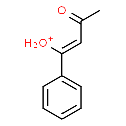 ChemSpider 2D Image | [(1Z)-3-Oxo-1-phenyl-1-buten-1-yl]oxonium | C10H11O2