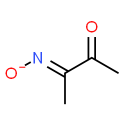 ChemSpider 2D Image | [(E)-(3-Oxo-2-butanylidene)amino]oxidanide | C4H6NO2