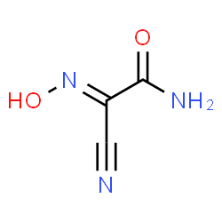 ChemSpider 2D Image | (2E)-2-Cyano-2-(hydroxyimino)acetamide | C3H3N3O2
