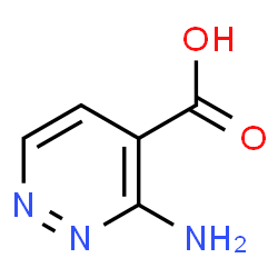 ChemSpider 2D Image | 3-Amino-4-pyridazinecarboxylic acid | C5H5N3O2