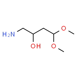 ChemSpider 2D Image | 1-Amino-4,4-dimethoxy-2-butanol | C6H15NO3