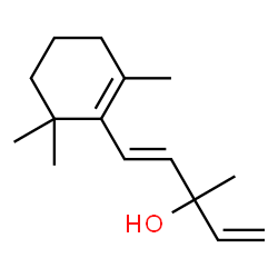 ChemSpider 2D Image | vinyl-β-ionol | C15H24O