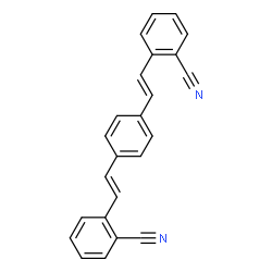 ChemSpider 2D Image | 1,4-bis(cyanostyryl)benzene | C24H16N2