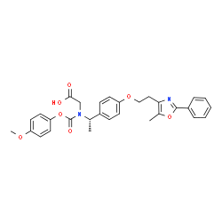 ChemSpider 2D Image | Peliglitazar | C30H30N2O7