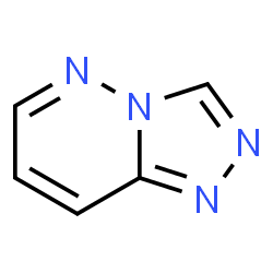 ChemSpider 2D Image | [1,2,4]Triazolo[4,3-b]pyridazine | C5H4N4