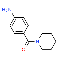 ChemSpider 2D Image | piperidine, 1-(4-aminobenzoyl)- | C12H16N2O