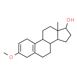 ChemSpider 2D Image | 3-Methoxyestra-2,5(10)-dien-17-ol | C19H28O2